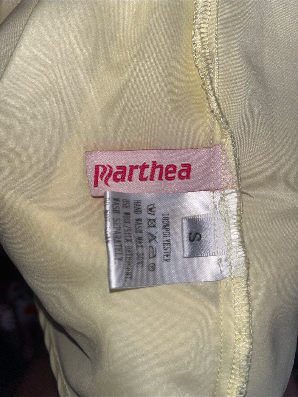 Marthea | Light Yellow Summer Dress - Picture 6 of 6